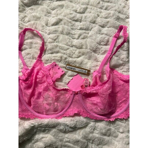 skims lace intimates underwire scoop bra - Picture 4 of 6